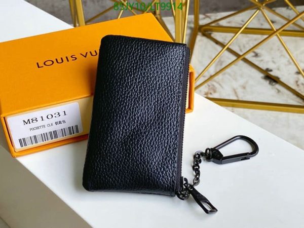 Louis Vuitton 1:1 Mirror Replica Plain Leather Logo Clutches Bag LT99145768123