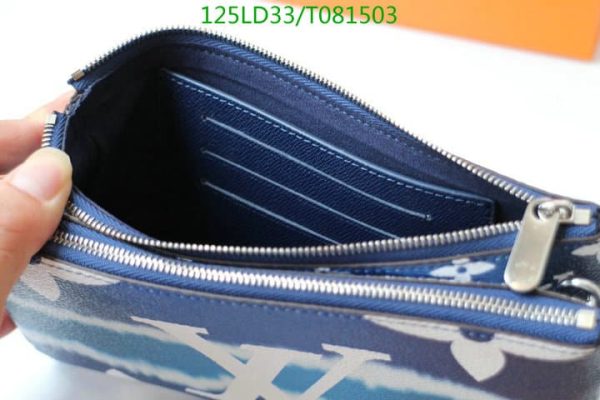 Louis Vuitton 1:1 Mirror Replica Pochette Double Zip Bag T081503563298