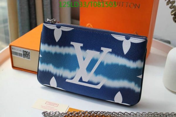 Louis Vuitton 1:1 Mirror Replica Pochette Double Zip Bag T081503563298