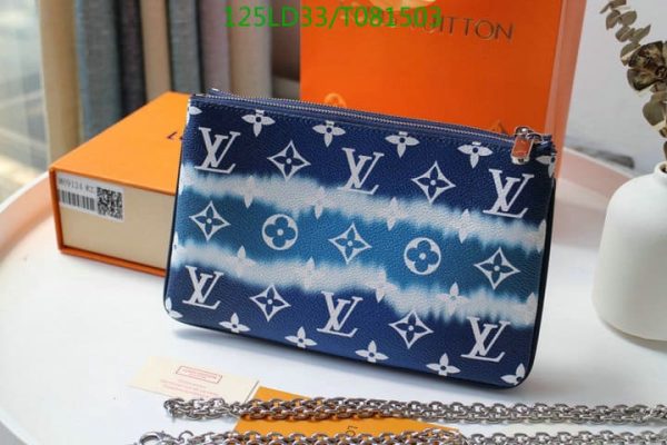 Louis Vuitton 1:1 Mirror Replica Pochette Double Zip Bag T081503563298