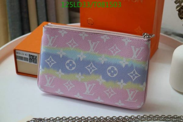 Louis Vuitton 1:1 Mirror Replica Pochette Double Zip Bag T081503563298