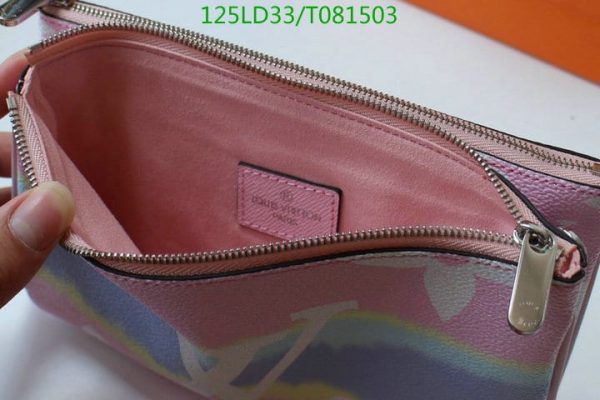 Louis Vuitton 1:1 Mirror Replica Pochette Double Zip Bag T081503563298