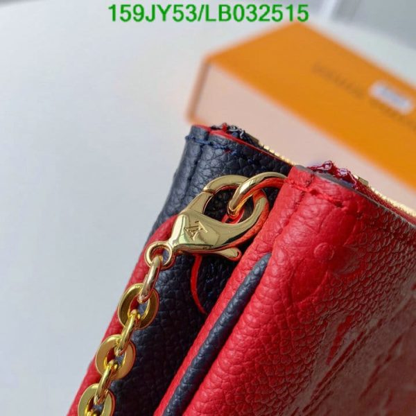 Louis Vuitton 1:1 Mirror Replica Pochette Double Zip Chain Shoulder crossbody Bag LB03251536524