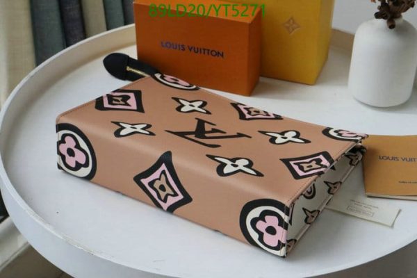 Louis Vuitton 1:1 Mirror Replica Pochette Double Zip YT52715762015