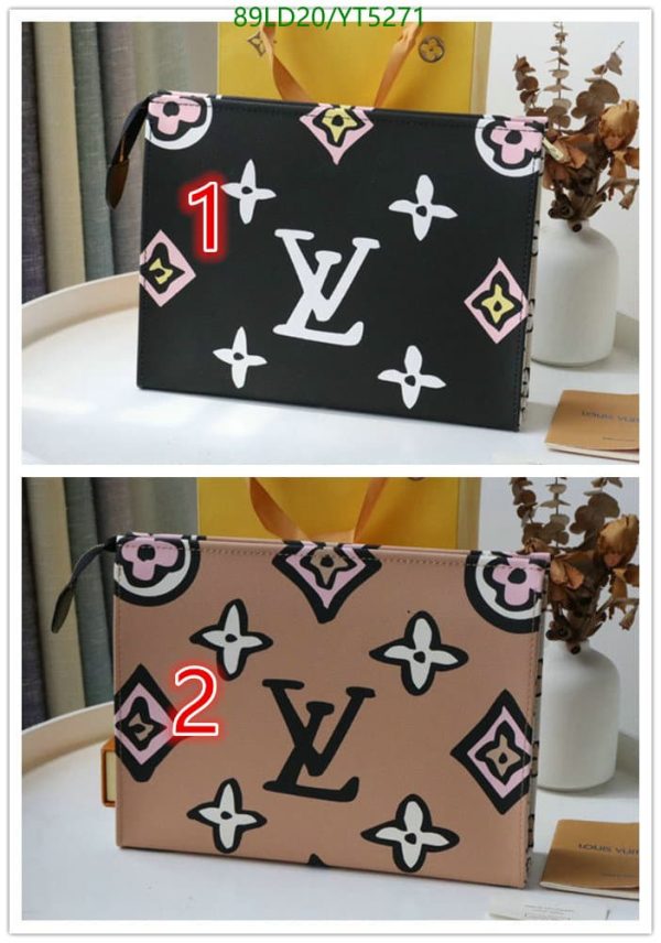 Louis Vuitton 1:1 Mirror Replica Pochette Double Zip YT52715762015