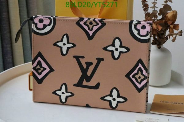 Louis Vuitton 1:1 Mirror Replica Pochette Double Zip YT52715762015