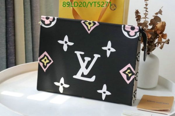 Louis Vuitton 1:1 Mirror Replica Pochette Double Zip YT52715762015