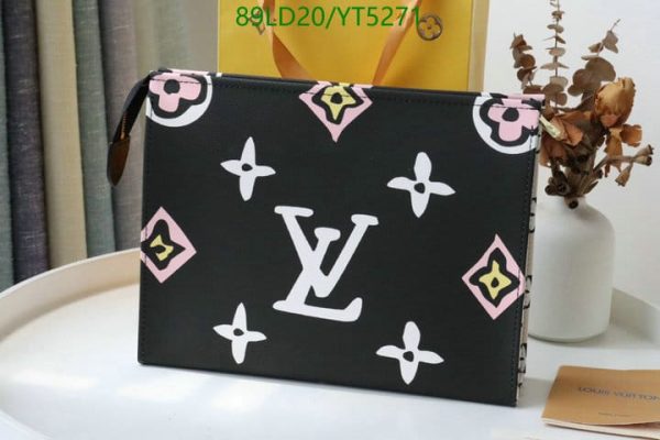 Louis Vuitton 1:1 Mirror Replica Pochette Double Zip YT52715762015