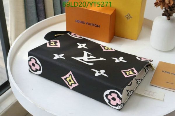 Louis Vuitton 1:1 Mirror Replica Pochette Double Zip YT52715762015