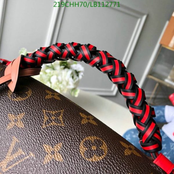 Louis Vuitton 1:1 Mirror Replica Pochette Métis Monogram Canvas Coquelicot Red  LB11277131245