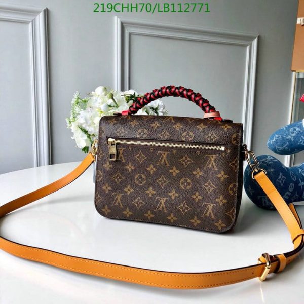 Louis Vuitton 1:1 Mirror Replica Pochette Métis Monogram Canvas Coquelicot Red  LB11277131245