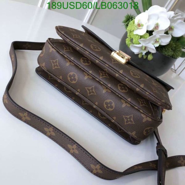 Louis Vuitton 1:1 Mirror Replica Pochette Metis Monogram Canvas  LB06301814256