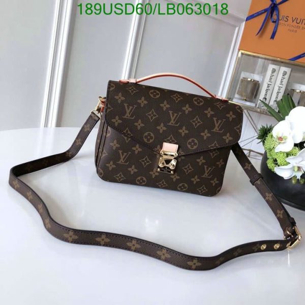 Louis Vuitton 1:1 Mirror Replica Pochette Metis Monogram Canvas  LB06301814256