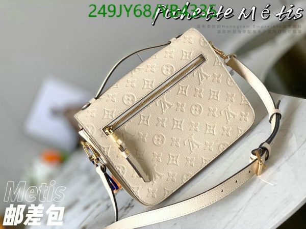 Louis Vuitton 1:1 Mirror Replica Pochette Metis Monogram Empreinte Leather YB43358412362