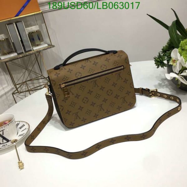 Louis Vuitton 1:1 Mirror Replica Pochette Metis Reverse Monogram Canvas  LB06301731256