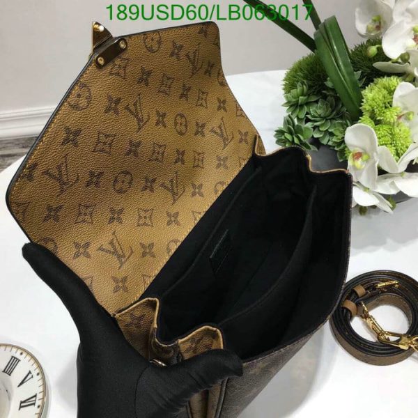 Louis Vuitton 1:1 Mirror Replica Pochette Metis Reverse Monogram Canvas  LB06301731256