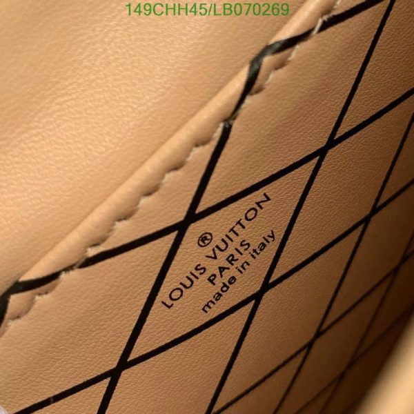 Louis Vuitton 1:1 Mirror Replica Pochette Trunk Verticale Monogram Brown/Black LB07026941234