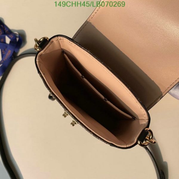 Louis Vuitton 1:1 Mirror Replica Pochette Trunk Verticale Monogram Brown/Black LB07026941234