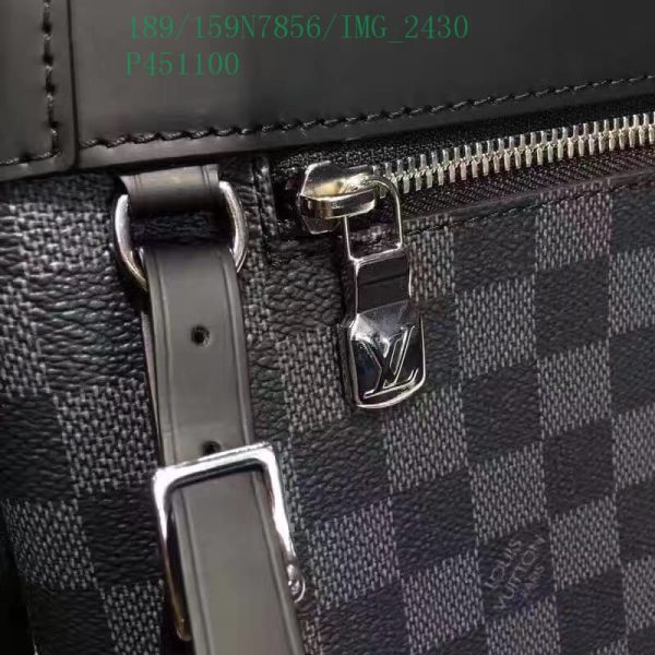 Louis Vuitton 1:1 Mirror Replica Pochette Voyage Damier Graphite MM LB11300942113