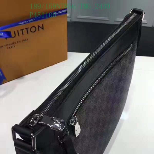 Louis Vuitton 1:1 Mirror Replica Pochette Voyage Damier Graphite MM LB11300942113