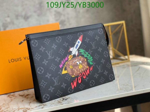 Louis Vuitton 1:1 Mirror Replica Pochette Voyage MM Toiletry Pouch Bag YB30002369842