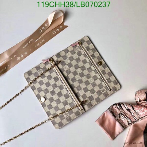 Louis Vuitton 1:1 Mirror Replica Pochette Weekend Damier Azur Spring  LB07023741231