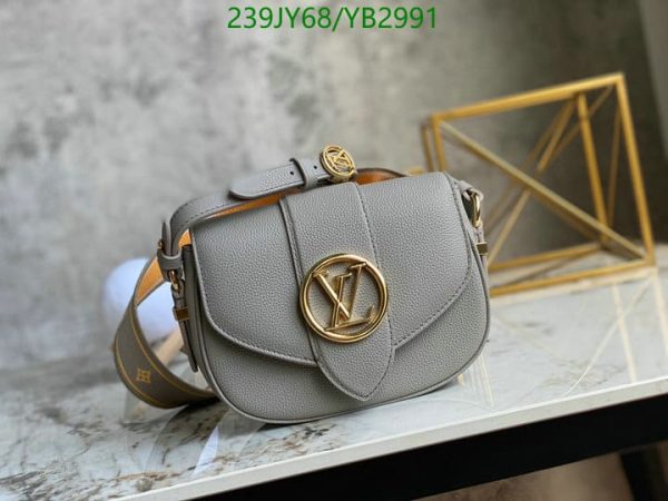 Louis Vuitton 1:1 Mirror Replica Pont 9 Soft PM Bag YB29911245896