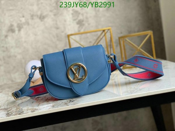 Louis Vuitton 1:1 Mirror Replica Pont 9 Soft PM Bag YB29911245896