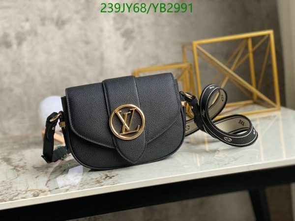 Louis Vuitton 1:1 Mirror Replica Pont 9 Soft PM Bag YB29911245896