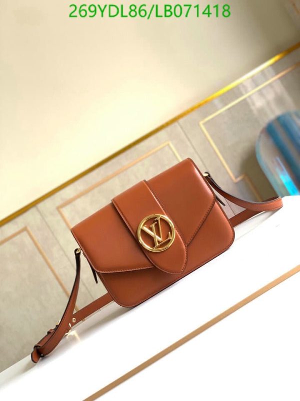 Louis Vuitton 1:1 Mirror Replica Pont Bag LB07141826359