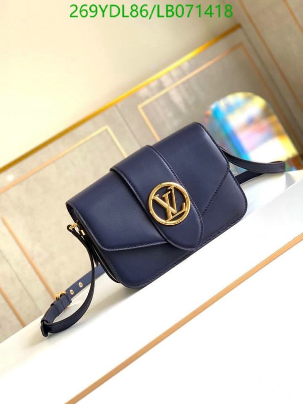 Louis Vuitton 1:1 Mirror Replica Pont Bag LB07141826359