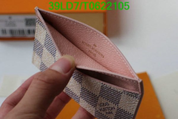 Louis Vuitton 1:1 Mirror Replica Porte Damierazur Cartes Simple Card Case T062210556321