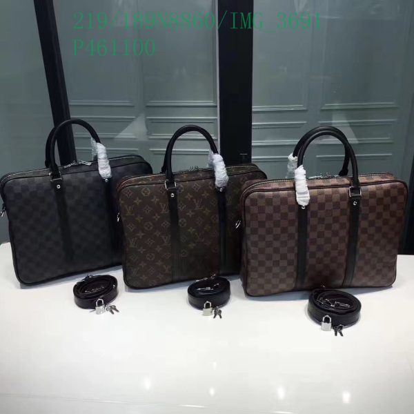 Louis Vuitton 1:1 Mirror Replica Porte Documents Voyage PM Business Briefcase Bag LB11308512579