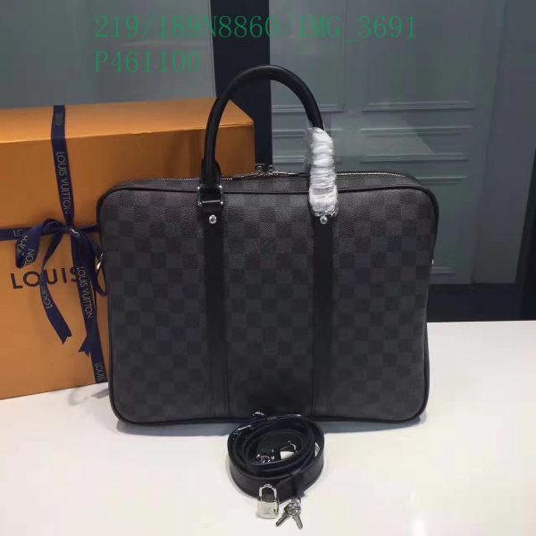 Louis Vuitton 1:1 Mirror Replica Porte Documents Voyage PM Business Briefcase Bag LB11308512579