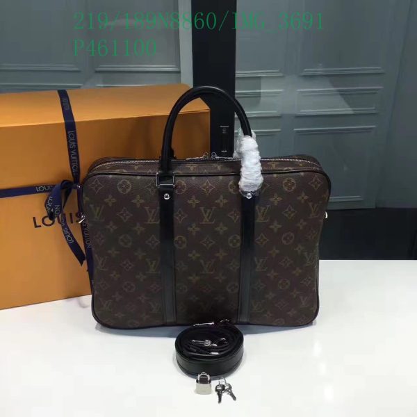 Louis Vuitton 1:1 Mirror Replica Porte Documents Voyage PM Business Briefcase Bag LB11308512579