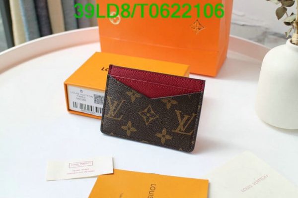 Louis Vuitton 1:1 Mirror Replica  Porte cartes Simple card holder T062210656248