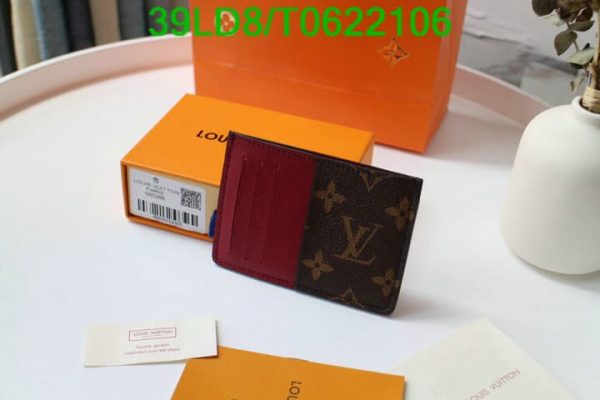 Louis Vuitton 1:1 Mirror Replica  Porte cartes Simple card holder T062210656248