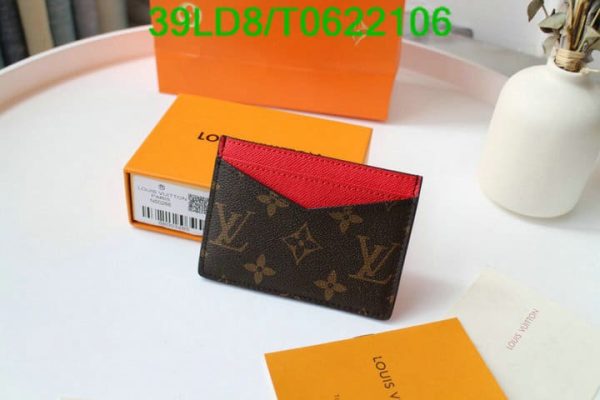 Louis Vuitton 1:1 Mirror Replica  Porte cartes Simple card holder T062210656248