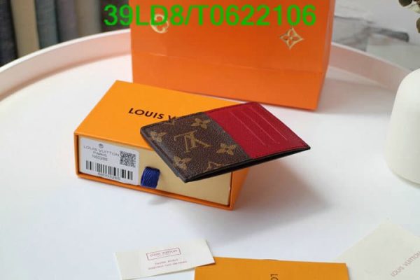 Louis Vuitton 1:1 Mirror Replica  Porte cartes Simple card holder T062210656248