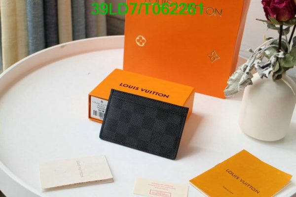 Louis Vuitton 1:1 Mirror Replica  Porte cartes Simple card holder T062261623584