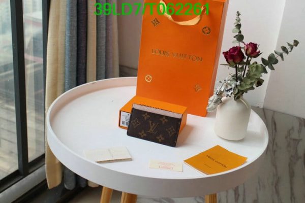 Louis Vuitton 1:1 Mirror Replica  Porte cartes Simple card holder T062261623584