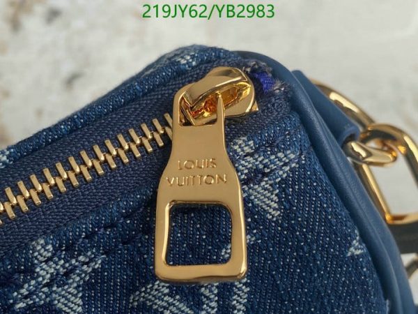 Louis Vuitton 1:1 Mirror Replica Pre-owned Keepall Xs Bag In Blue YB29837685432