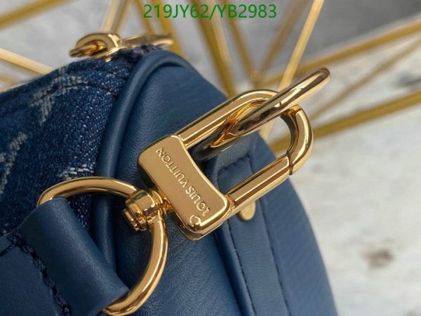 Louis Vuitton 1:1 Mirror Replica Pre-owned Keepall Xs Bag In Blue YB29837685432