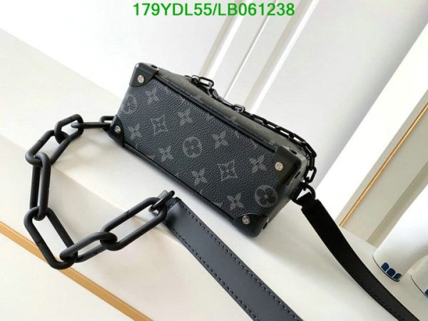 Louis Vuitton 1:1 Mirror Replica Mini Soft Trunk Eclipse LB06123831254