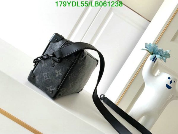 Louis Vuitton 1:1 Mirror Replica Mini Soft Trunk Eclipse LB06123831254