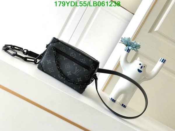 Louis Vuitton 1:1 Mirror Replica Mini Soft Trunk Eclipse LB06123831254