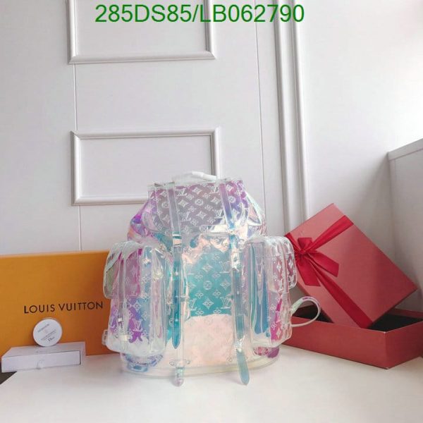 Louis Vuitton 1:1 Mirror Replica Prism Christopher backpack LB06279012458