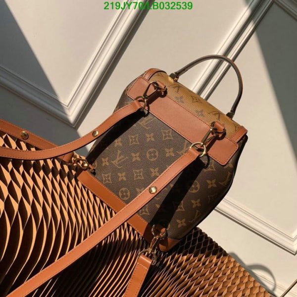 Louis Vuitton 1:1 Mirror Replica Reverse Monogram Dauphine Backpack LB03253912589