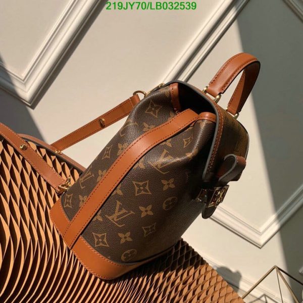 Louis Vuitton 1:1 Mirror Replica Reverse Monogram Dauphine Backpack LB03253912589