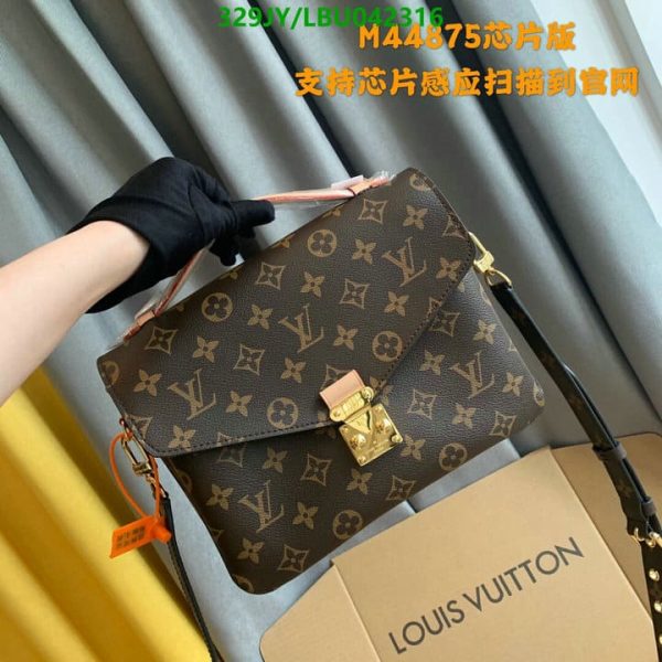 Louis Vuitton 1:1 Mirror Replica Reverse Monogram Pochette Metis HandBag LBU0423161239